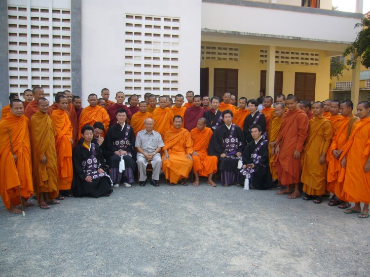 カンボジア仏教交流